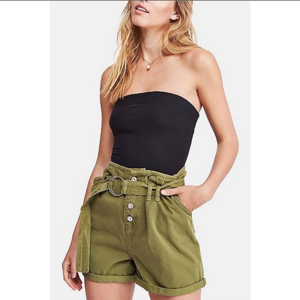 Free People Cindy high rise utility shorts - Picture 1 of 11
